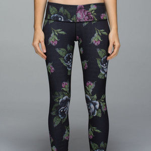 Lululemon Wunder Under Garden Party Leggings, Sz 6